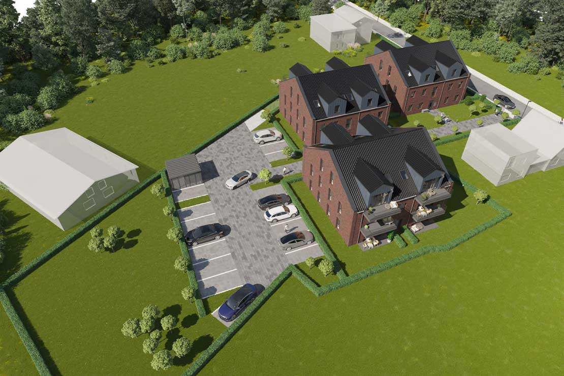 Ferienwohnung Ostsee Lübeck Vogelperspektive