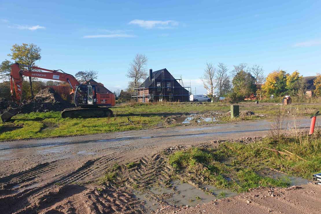 Ferienwohnung Nordsee Fedderwardersiel Baustelle