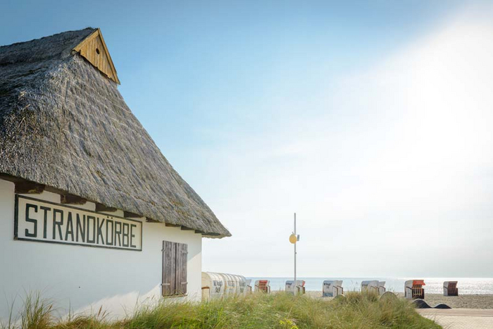 Dahme Ostsee Ferienwohnung kaufen Strandkörbe